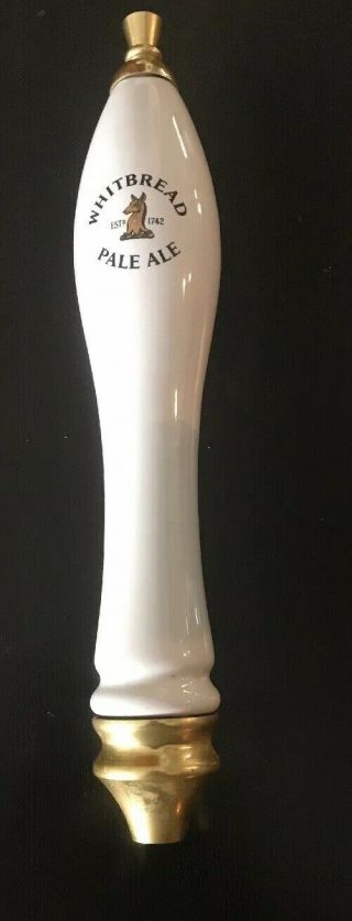 Rare Whitbread Pale Ale Round The World Race Beer Tap Handle 12 Inch