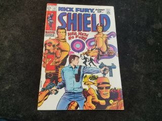 1969 Marvel Comics Nick Fury Agent Of Shield 12 Comic Book