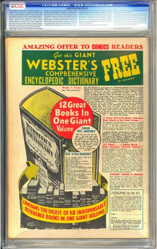 Sensation Comics 10 Rare Early Wonder Woman Golden Age DC 1942 CGC 5.  5 3