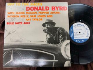 Donald Byrd Off To The Races Blue Note Bnst 84007 Stereo Japan Vinyl Lp