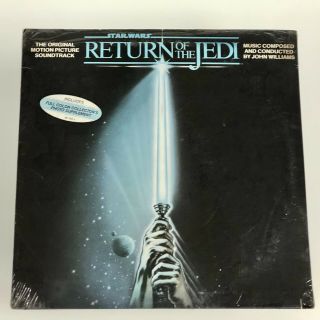 Star Wars " Return Of The Jedi " Ost John Williams Rso 811767 - 1 Y - 1 1983 -