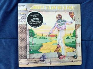 Goodbye Yellow Brick Road Elton John 1973 Very Rare Blue 2lp Vinyl Album