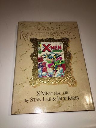 Marvel Masterworks The X - Men Vol 3 Nos 1 - 10 1st Printing Hc Hardcover W/ Dj