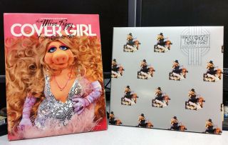 Two Miss Piggy Calendars 1980 1981 Muppet Show Sleeves