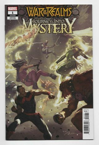 War Of The Realms Journey Into Mystery 1 Marvel 2019 Parel 1:50 Variant Cover