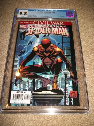 Spider - Man 530 Hot 1st Print Key Cgc 9.  8 Stark Armor Iron Man Civil War