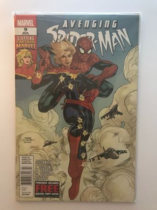 Avenging Spider - Man 9 (2012,  Marvel) 1st Carol Danvers As Captain Marvel Fn/vf