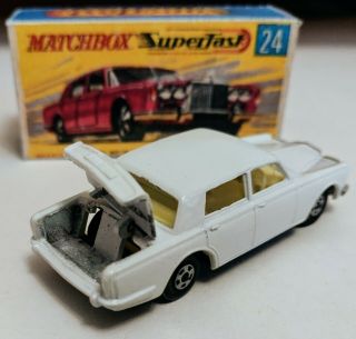 Matchbox superfast lesney 24 Rolls Royce - Custom / Crafted box 4
