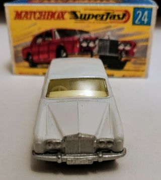 Matchbox superfast lesney 24 Rolls Royce - Custom / Crafted box 5