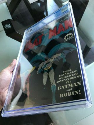 Batman 3 CGC 7.  0 WHITE PAGES 1st Catwoman in costume KEY ISSUE L@@K 6