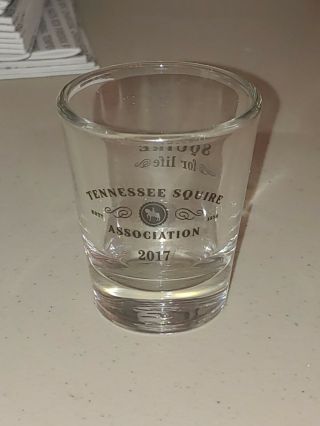 Jack Daniels Tennessee Squire 2017 Shot Glass