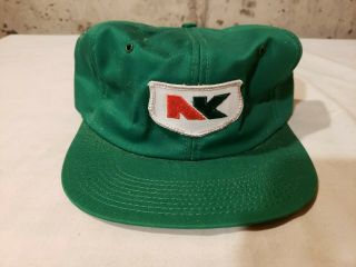 Nk Northrup King K - Products Snapback Hat Vintage
