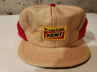 Vintage Kent Feeds Nomad Hat Ear Flappers Size 7