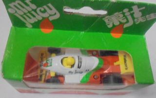 MJ7 Matchbox - L.  E.  - MB65 F.  1 Racer - White& Orange - Mr.  Juicy - 24th Gran Prix 3