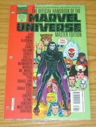Official Handbook Of The Marvel Universe Master Edition 36 Vf/nm; Marvel | Save
