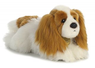 Aurora Miyoni Stuffed Plush Toy Cavalier King Charles Spaniel Puppy Dog 11 "