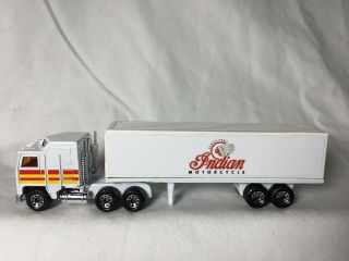 Matchbox Indian Motorcycles Transporter Display Case Stored