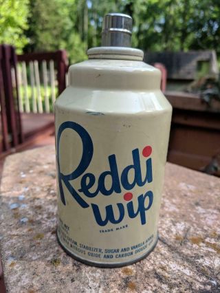 Reddi Wip Vintage Can 1950 