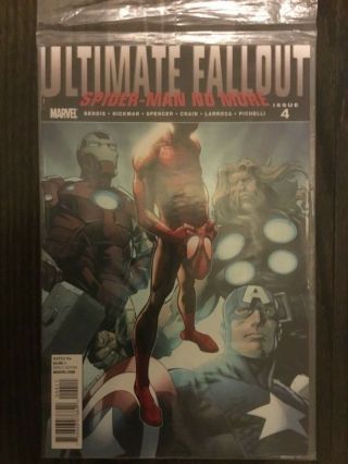 Ultimate Fallout 4 Polybagged 1st Print Miles Morales Spider - Man Spiderverse