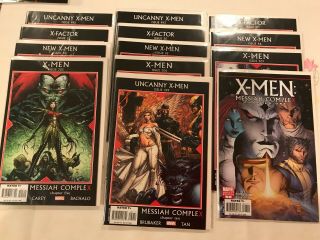 X - Men Messiah Complex,  All 13 Issues,  First Appearance Hope Summers X - Men 205