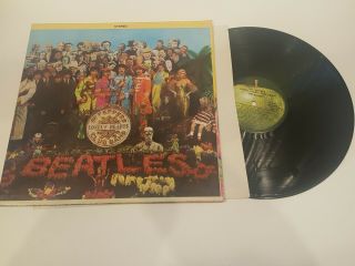 The Beatles Sgt.  Peppers Lonely Hearts Club Band Vinyl Lp,  1967 Vinyl