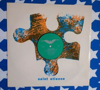 St.  Etienne.  A.  Only Love Can Break Your Heart.  1990.  Vinyl.  B.  World Cup Theme.