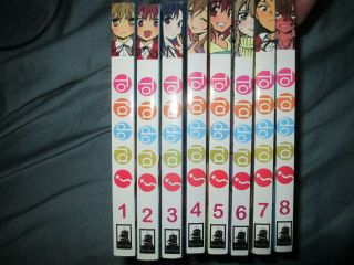Toradora Manga Set Volumes 1 - 8 Good