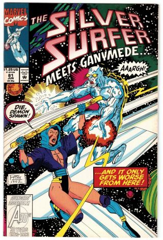 Silver Surfer 81 & 82 - 1st Cameo & Full App Of Tyrant - Marvel Comics - Read