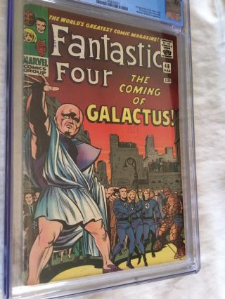 Fantastic Four 48 CGC 4.  5 Vintage Marvel 1st Appearance Silver Surfer/Galactus 10