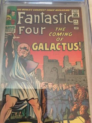 Fantastic Four 48 CGC 4.  5 Vintage Marvel 1st Appearance Silver Surfer/Galactus 12