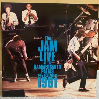 The Jam Live At Hammersmith Palais 14 December 78 Double Vinyl Lp