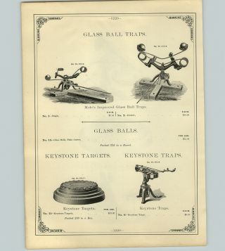 1890 Paper Ad Mole 
