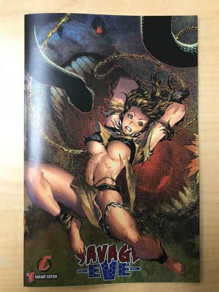 Savage Eve 3 Philip Tan Variant Cover Kickstarter Counterpoint Comics