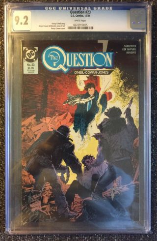 The Question 23 (1988) Cgc 9.  2 Nm Denny O 