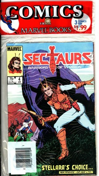 Sectaurs 4 5 6 - Marvel Comics 3 - Pack