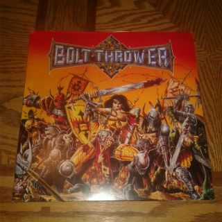 Bolt Thrower Warmaster Lp Orange Vinyl Gatefold