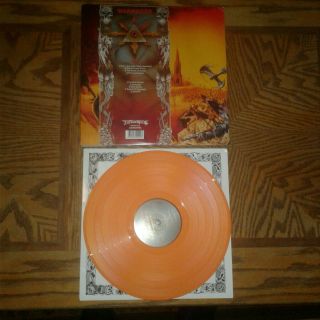 bolt thrower warmaster lp orange vinyl gatefold 3