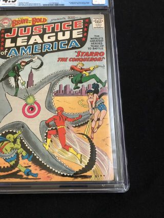 Brave and the Bold 28 CGC 4.  5 VG,  1st App Justice League of America DC 1960 5