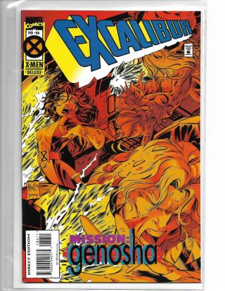 Excalibur 86 First Appearance Of Pete Wisdom