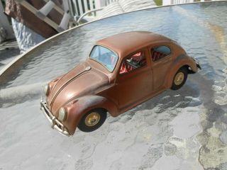 Vintage Japanese Tin Friction Toy Volkswagen