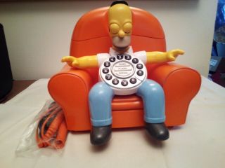Rare Homer Simpson Animated Talking Phone (The Simpsons) Brand 2