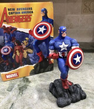 Captain America Diamond Select - Nt Bowen/sideshow Statue Avengers