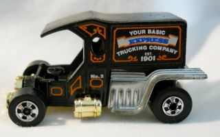Vintage 1976 Hot Wheels Diecast T - Totaller Express Trucking Gold Base Nm - Mt