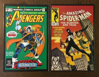Avengers 196 & Spider - Man 252 Legends Reprint Variant Marvel 2005 Pics