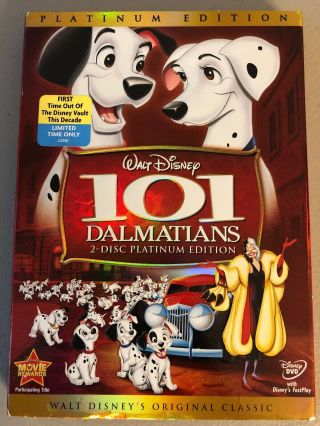 Disney 101 Dalmations 2 - Disc Platinum Edition With Slipcover 2008 Dvd