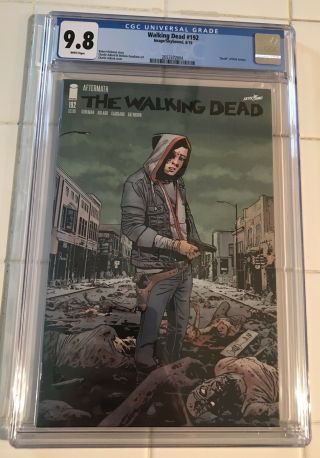 Walking Dead 192 Cgc 9.  8 First Print Death Of Rick Gorgeous