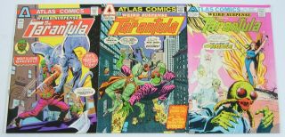 Weird Suspense 1 - 3 Fn Complete Series - The Tarantula - Bronze Age Atlas Comics