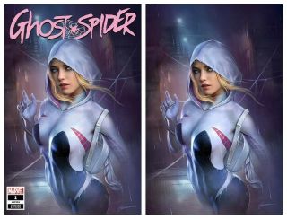 Ghost Spider (spider - Gwen) Vol 2 1 Virgin Set Shannon Maer