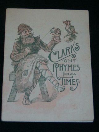 Antique Trade Card " Clark 