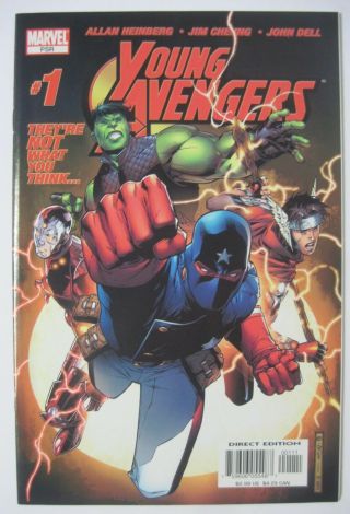 Young Avengers 1 Marvel Comics 1st App Kate Bishop Patriot Hulkling Wiccan
